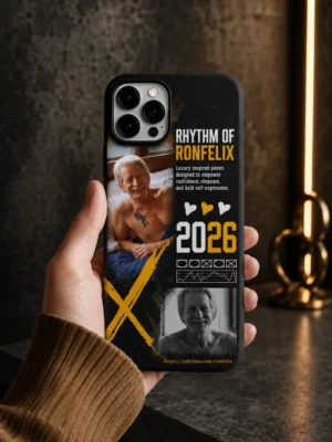 RONFELIX Rhythm of 2026 Premium Matte Phone Case | Stylish Shockproof Mobile Cover