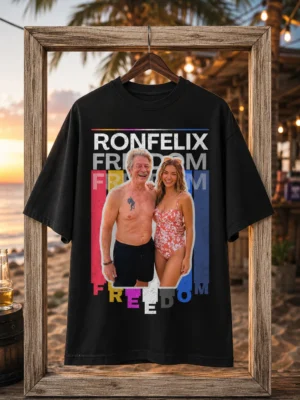 RONFELIX Freedom Edition Premium Oversized T-Shirt | Unisex Graphic Cotton Tee